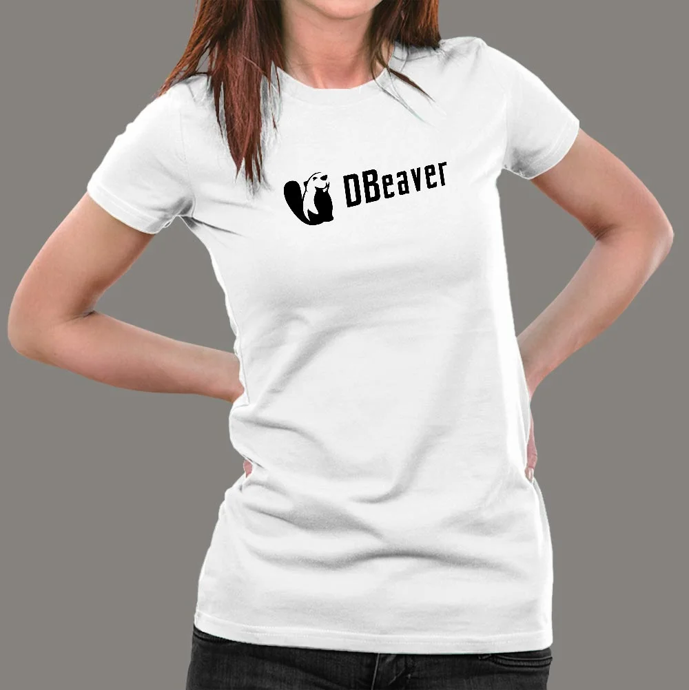 DBeaver Women's T-Shirt - Data Management Chic