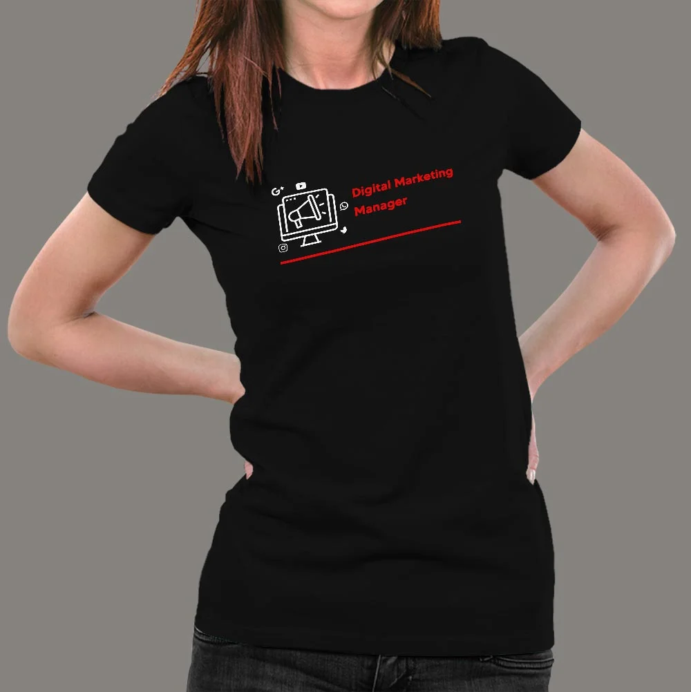 Digital Marketing Manager Women’s Profession T-Shirt