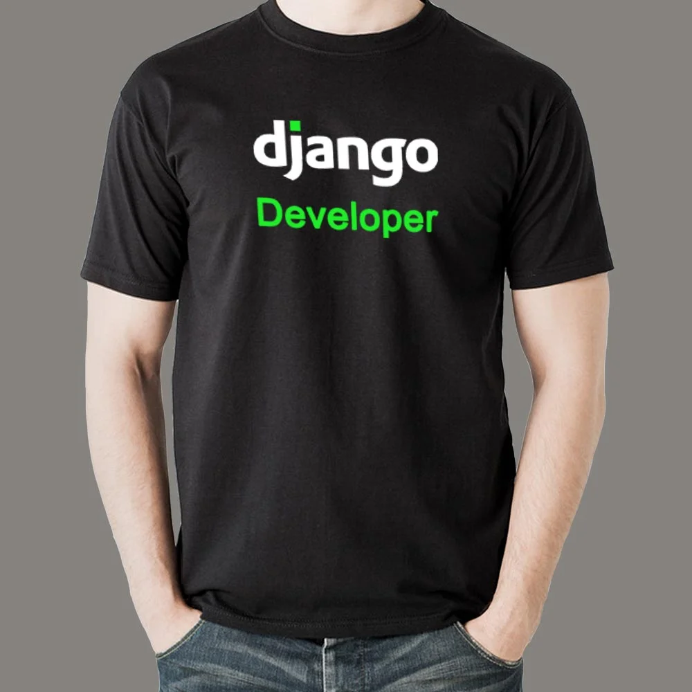 Python Django Developer T-Shirt - Build with Django