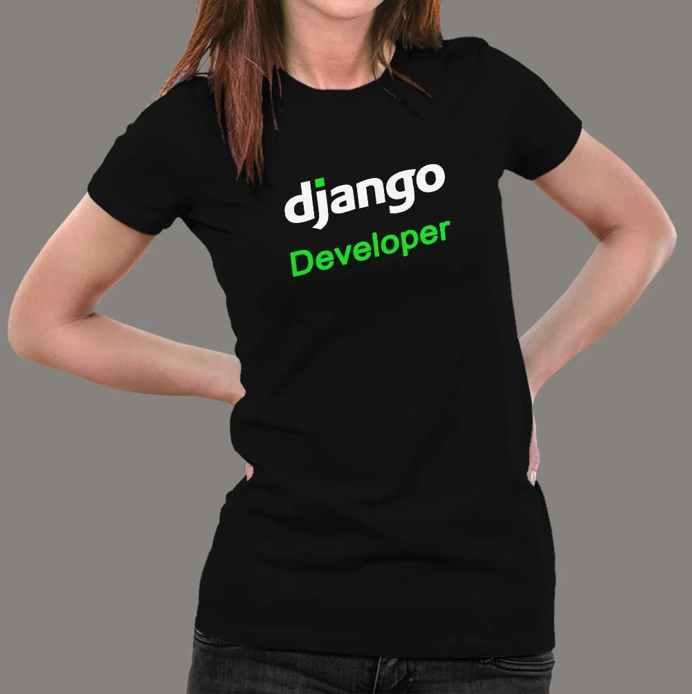 Python Django Developer Women’s Profession T-Shirt
