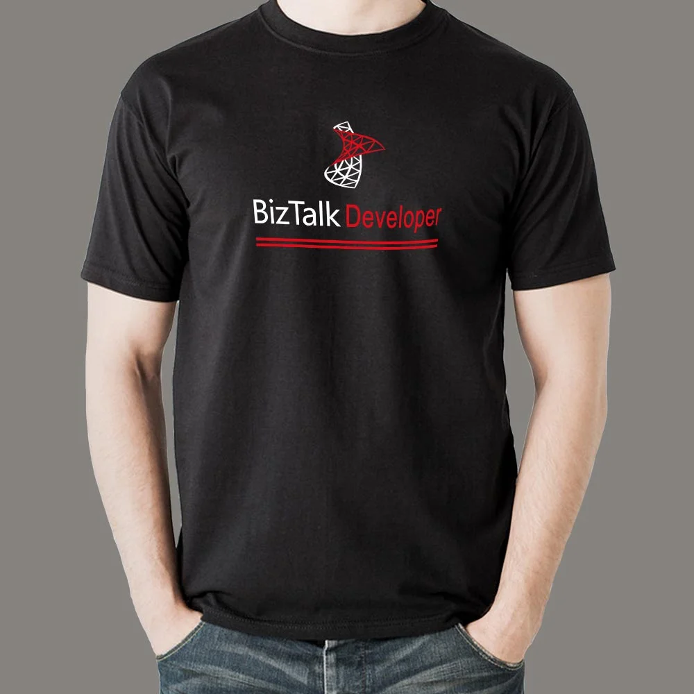 Biztalk Developer Expertise: Microsoft Men's T-Shirt