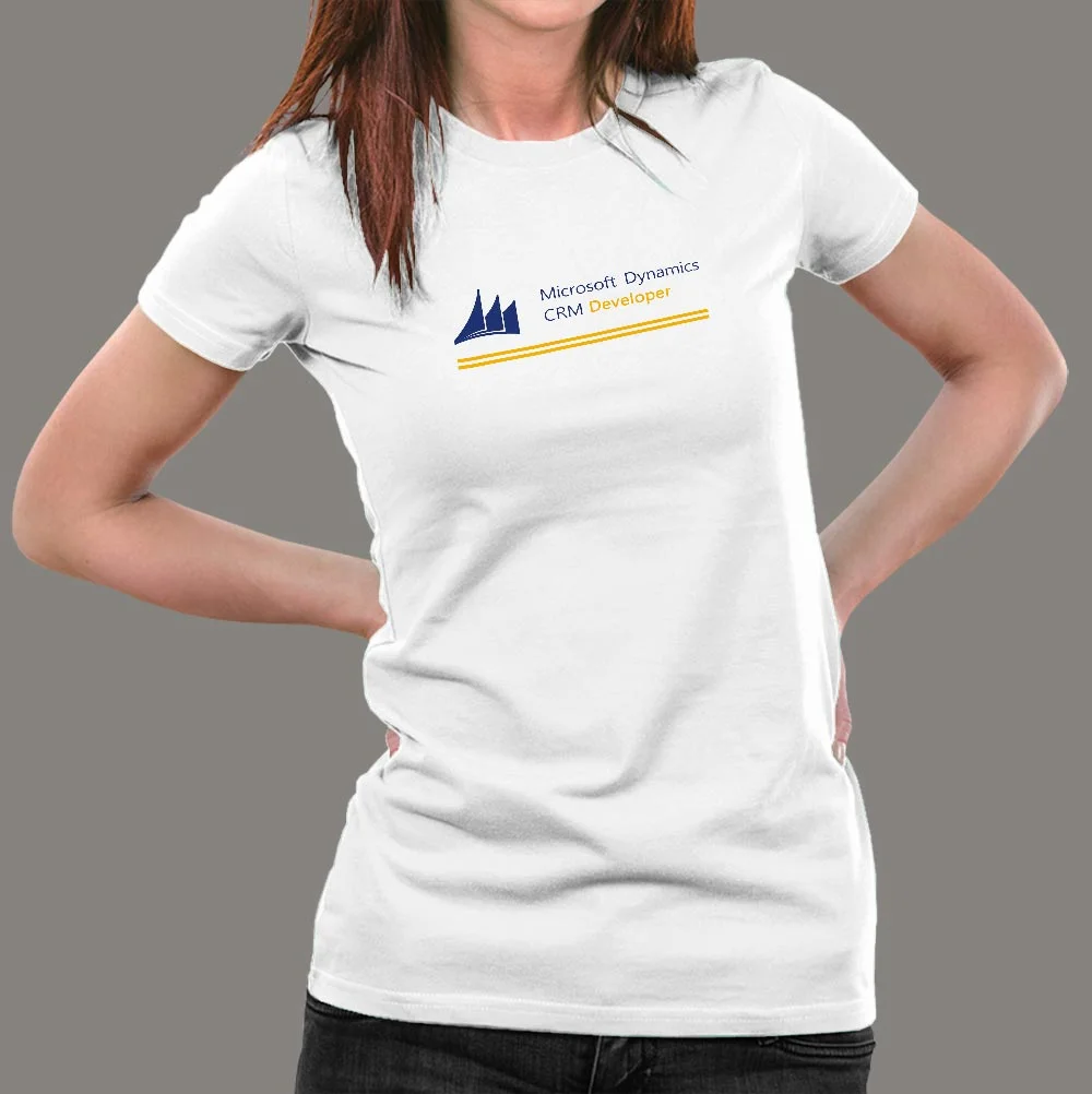 Microsoft Dynamics CRM Developer Women’s Profession T-Shirt