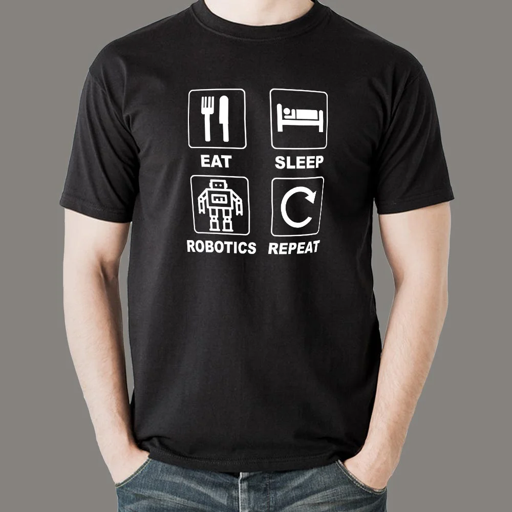 Robotics Fan? 'Eat Sleep Robotics Repeat' Tee Is Here
