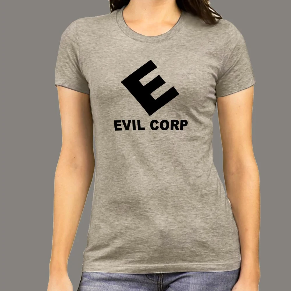 Evil Corp Women's Tee - Embrace Your Inner Villain