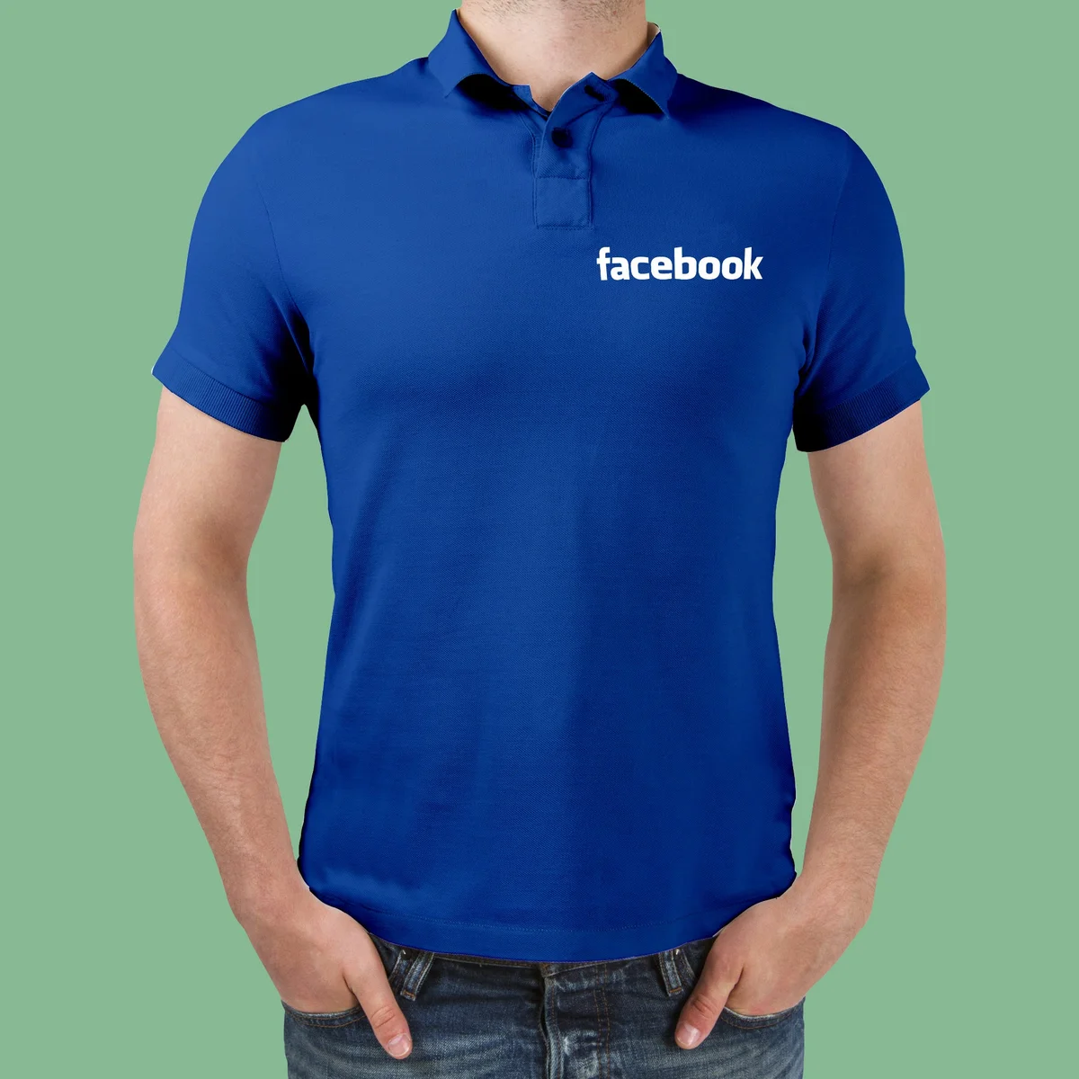 Facebook Polo Shirt For Men