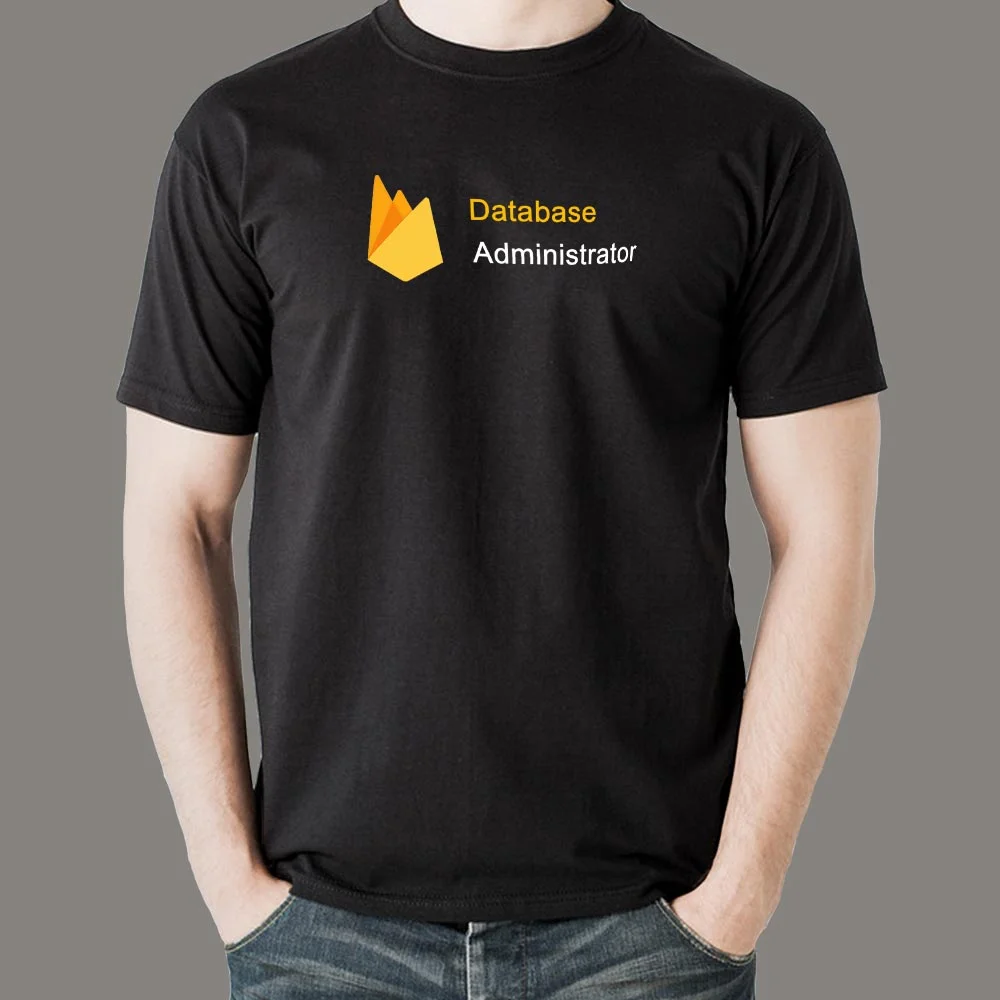 Firebase DB Administrator T-Shirt - Cloud Data Hero