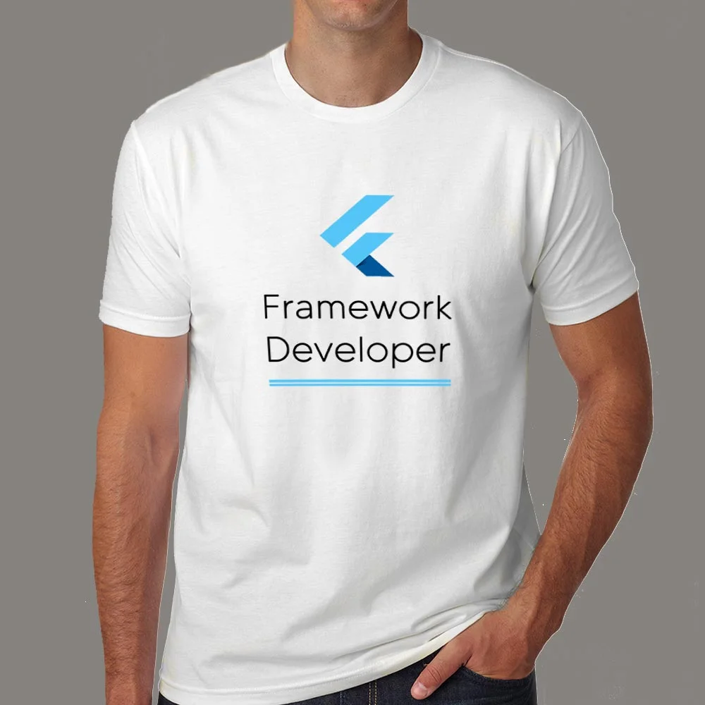 Flutter Developer T-Shirt - Build Beautiful Apps