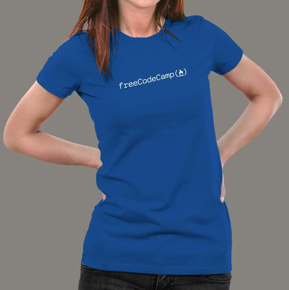 Freecodecamp Developer Women’s Profession T-Shirt