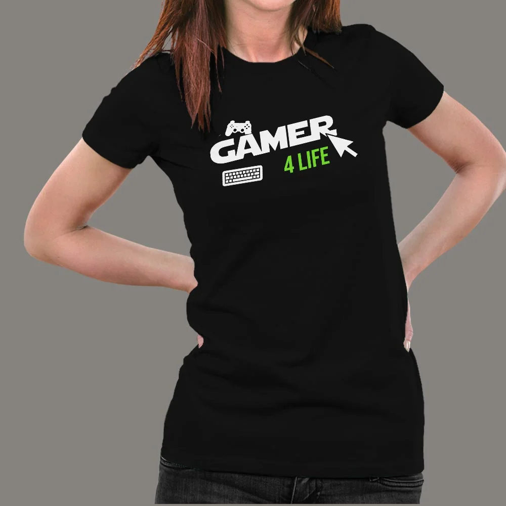 Gamer 4 Life Women’s Gaming T-Shirt