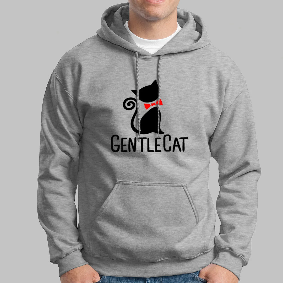 Gentle Cat Hoodies For Men