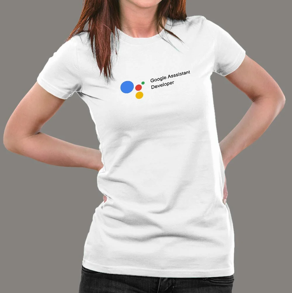 Google Assistant Developer Women’s Profession T-Shirt