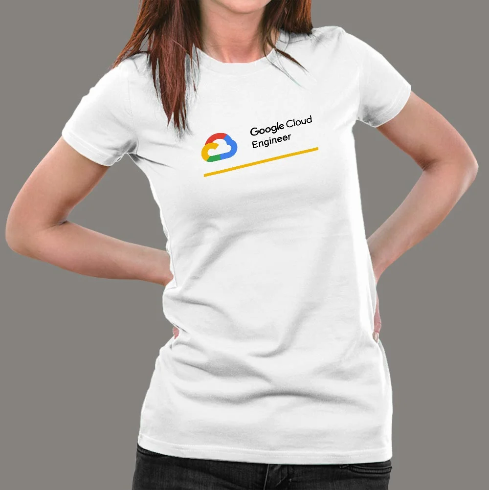 Google Cloud Engineer Women’s Profession T-Shirt