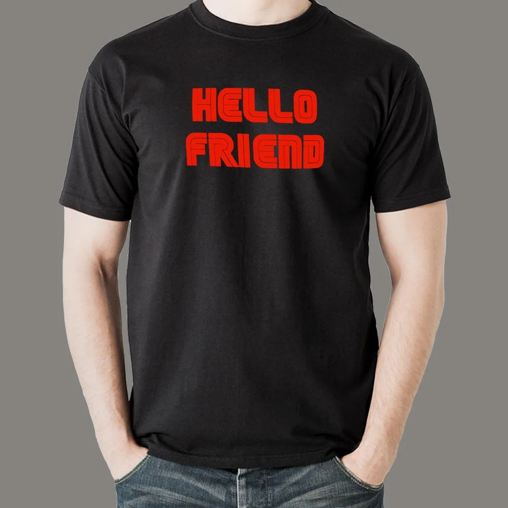 Hello Friend Mr Robot T-Shirt - Join the Revolution