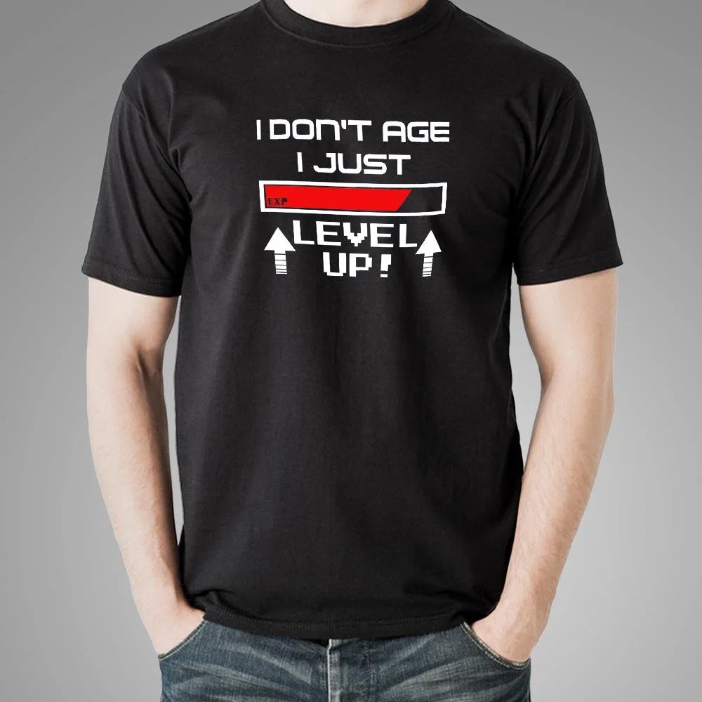 Level Up Gamer T-Shirt - Age is Just a Number
