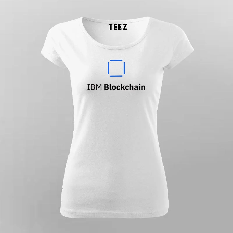 Ibm Blockchain T-Shirt For Women