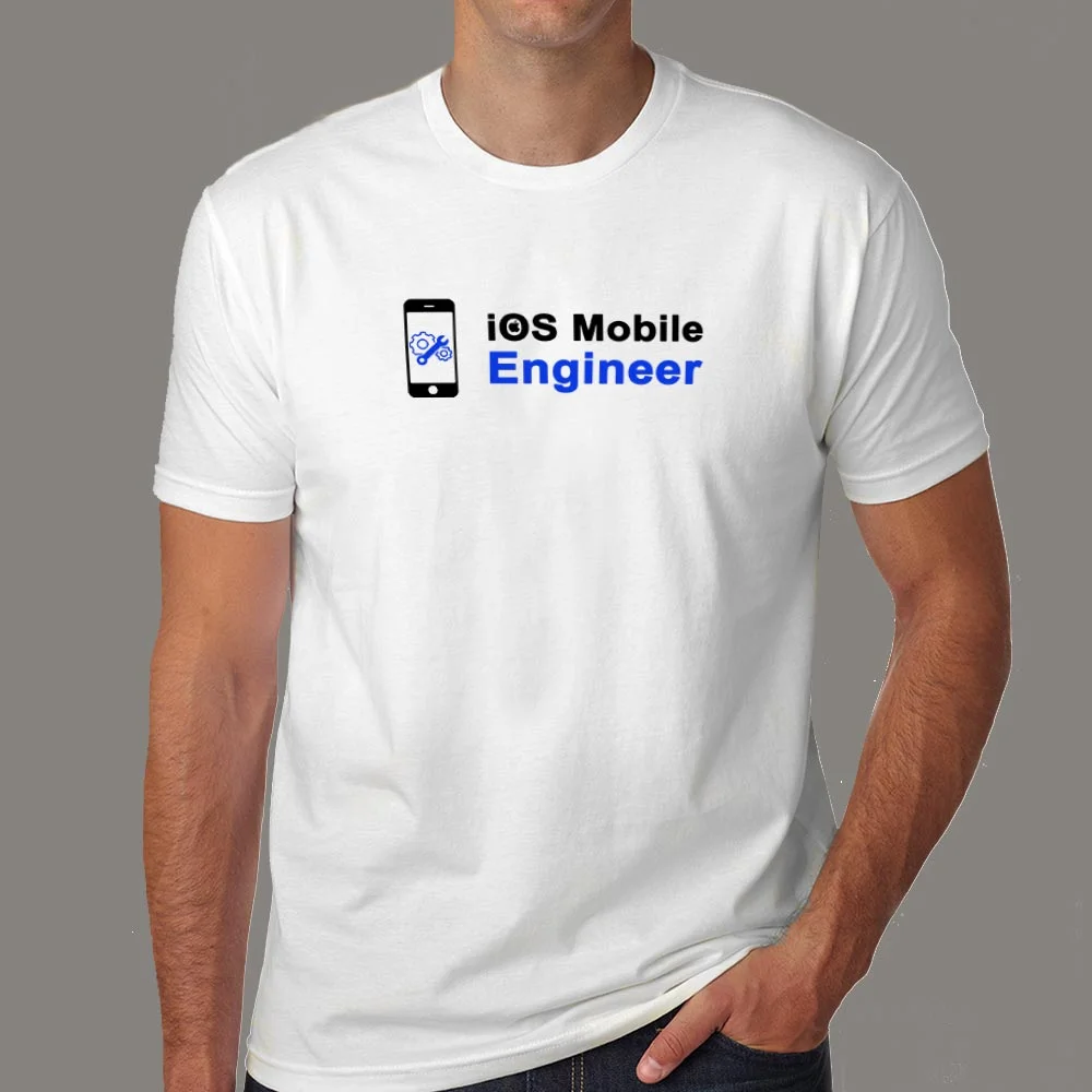 iOS Mobile Engineer T-Shirt - Innovate in Apple Tech