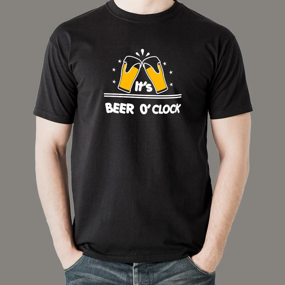 Beer O'Clock Men's Beer T-Shirt