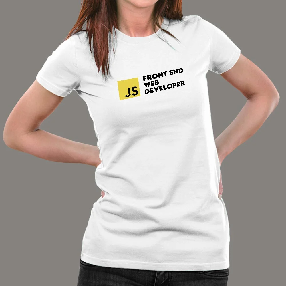 Js Front End Web Developer Women’s Profession T-Shirt