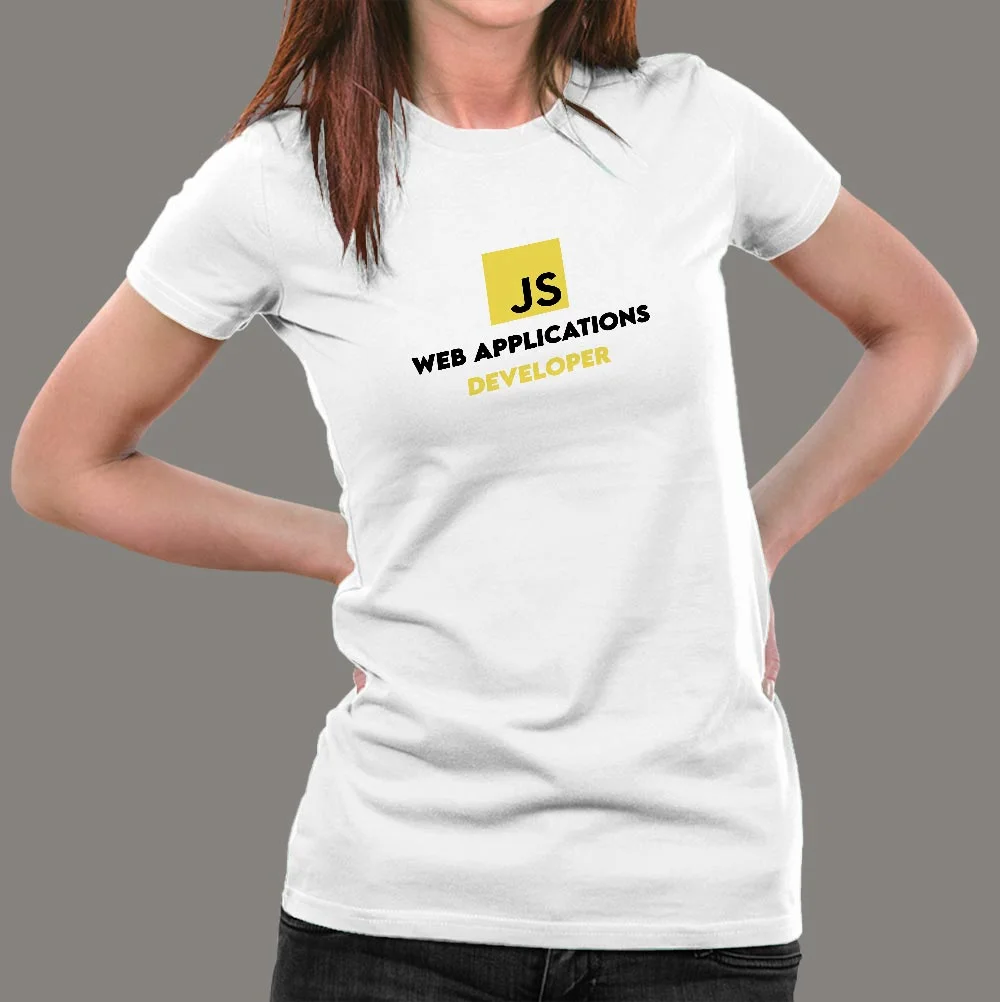 Js Web Applications Developer Women’s Profession T-Shirt