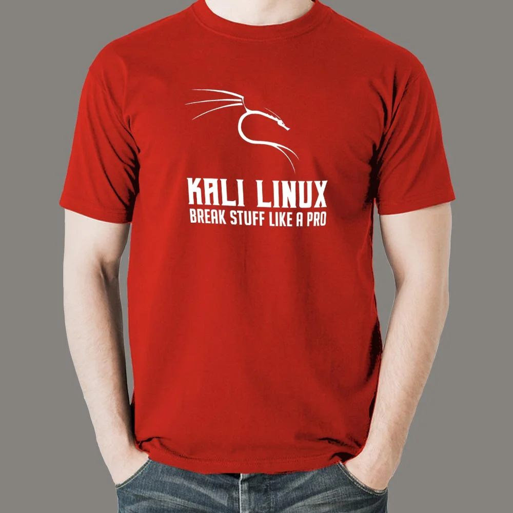 Kali Linux Pro Hacker T-Shirt - Break & Secure