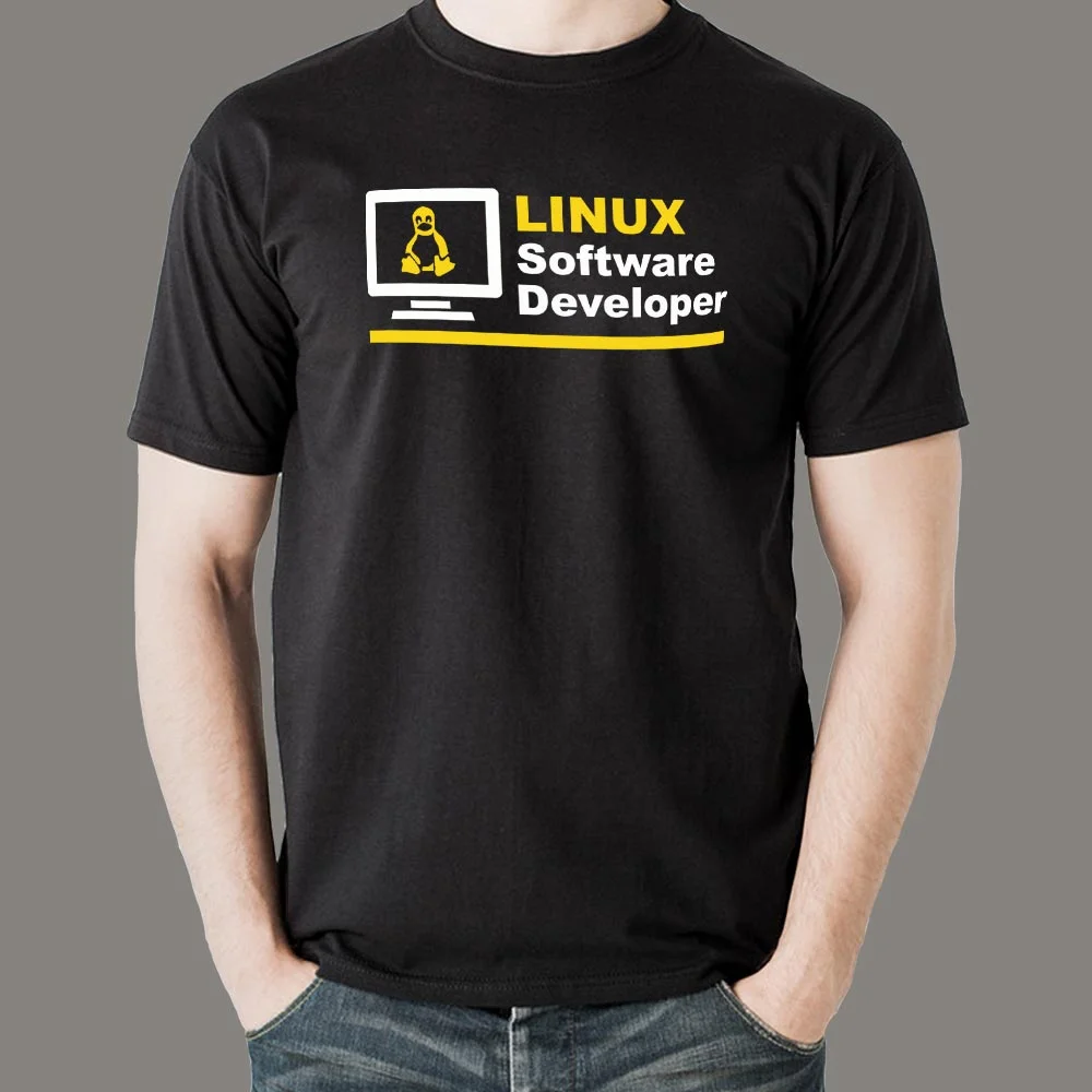 Linux Software Developer T-Shirt - Open Source Innovator