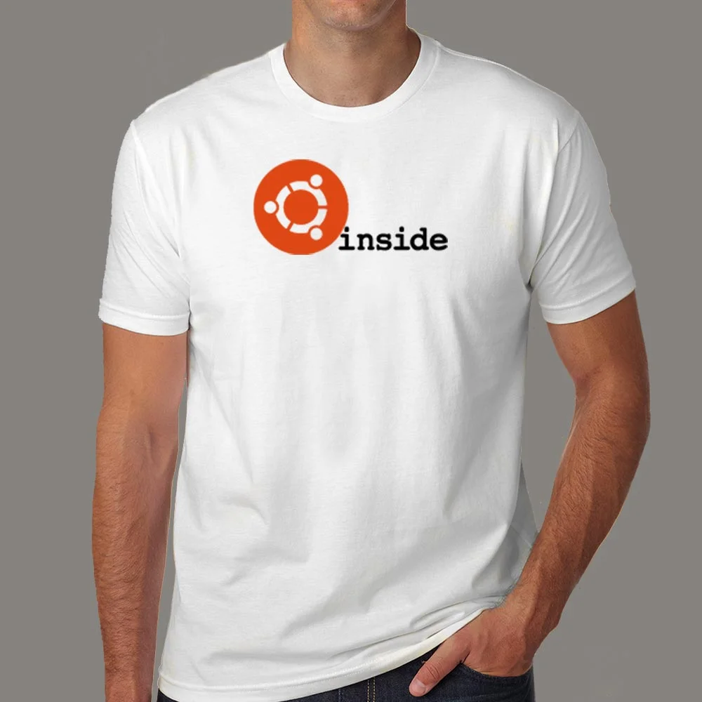 Ubuntu Linux Inside - Tech Men's T-Shirt