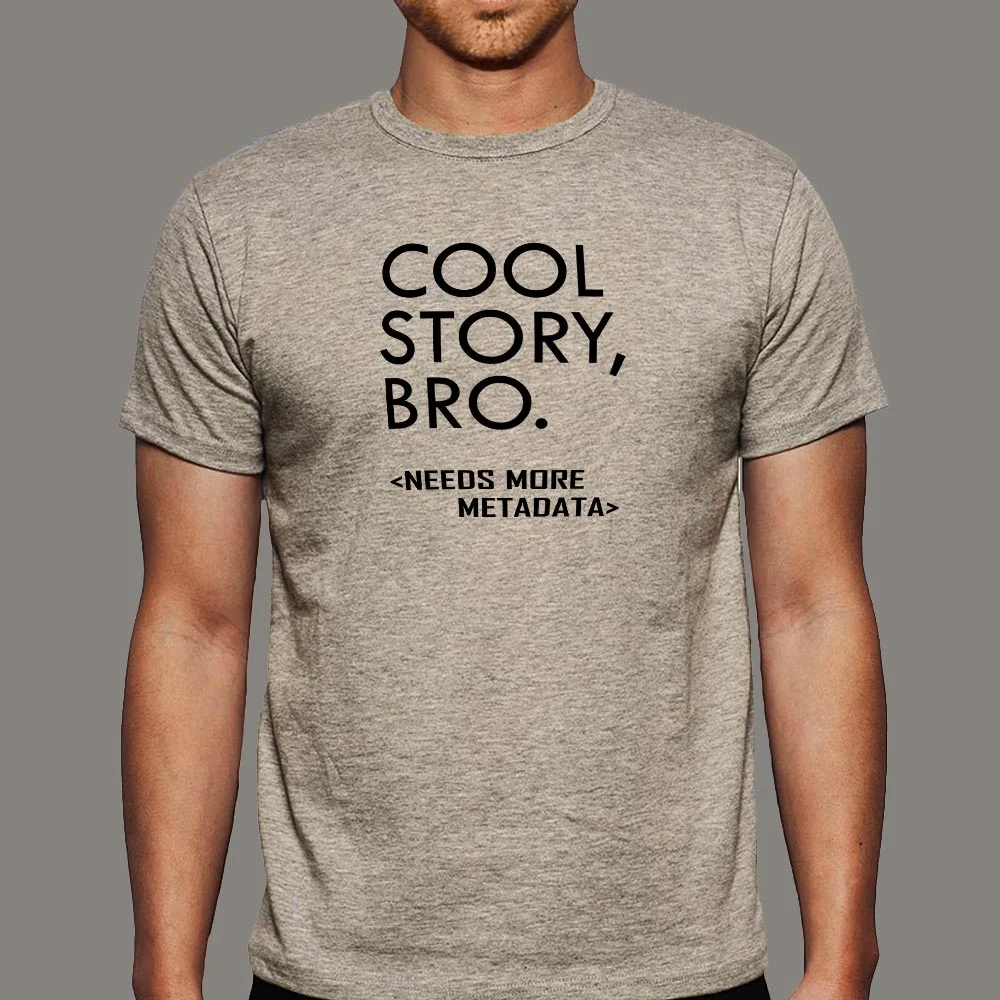 Metadata Matters Tech Pro Men's T-shirt