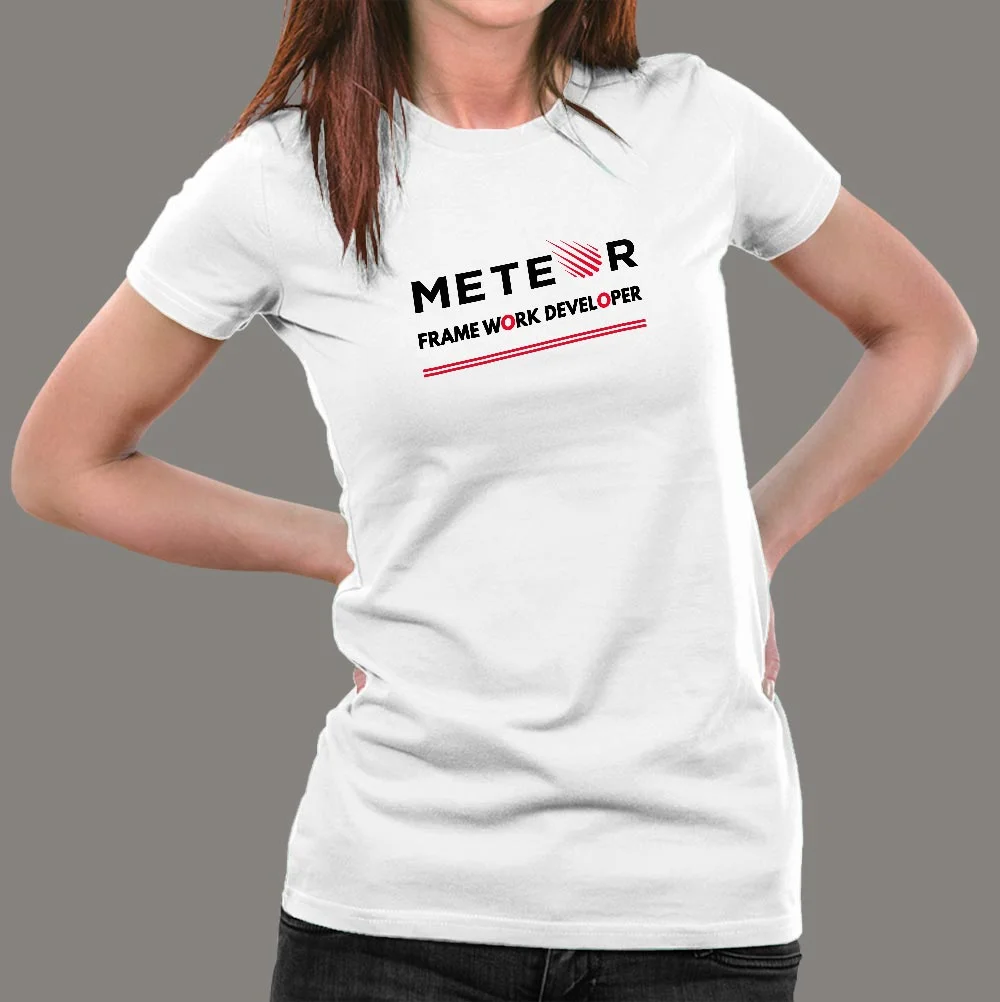 Meteor Framework Developer Women’s Profession T-Shirt