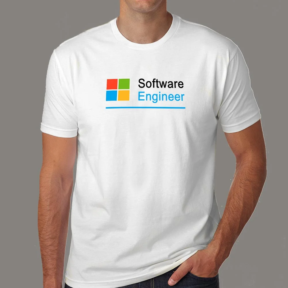Microsoft Software Engineer T-Shirt - Code Dreams Into Reality
