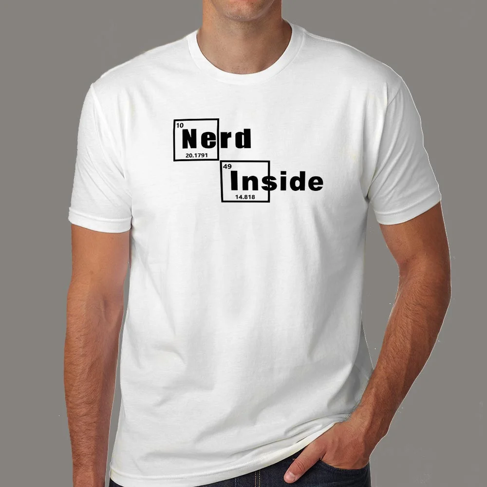 Nerd Inside | Hidden Geek Theme Tee