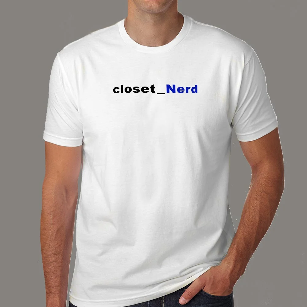 Closet Nerd Men's T-Shirt – Proudly Geeky