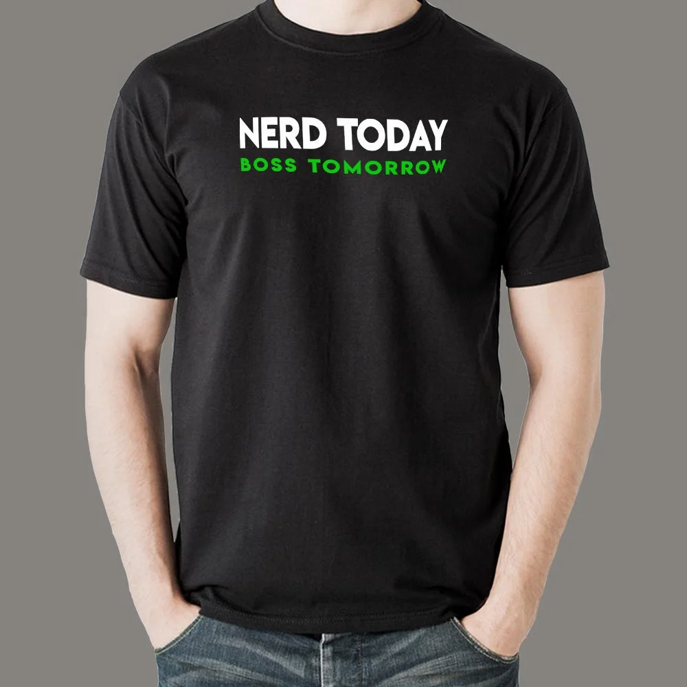 Nerd Today Boss Tomorrow | Future Leader Tee