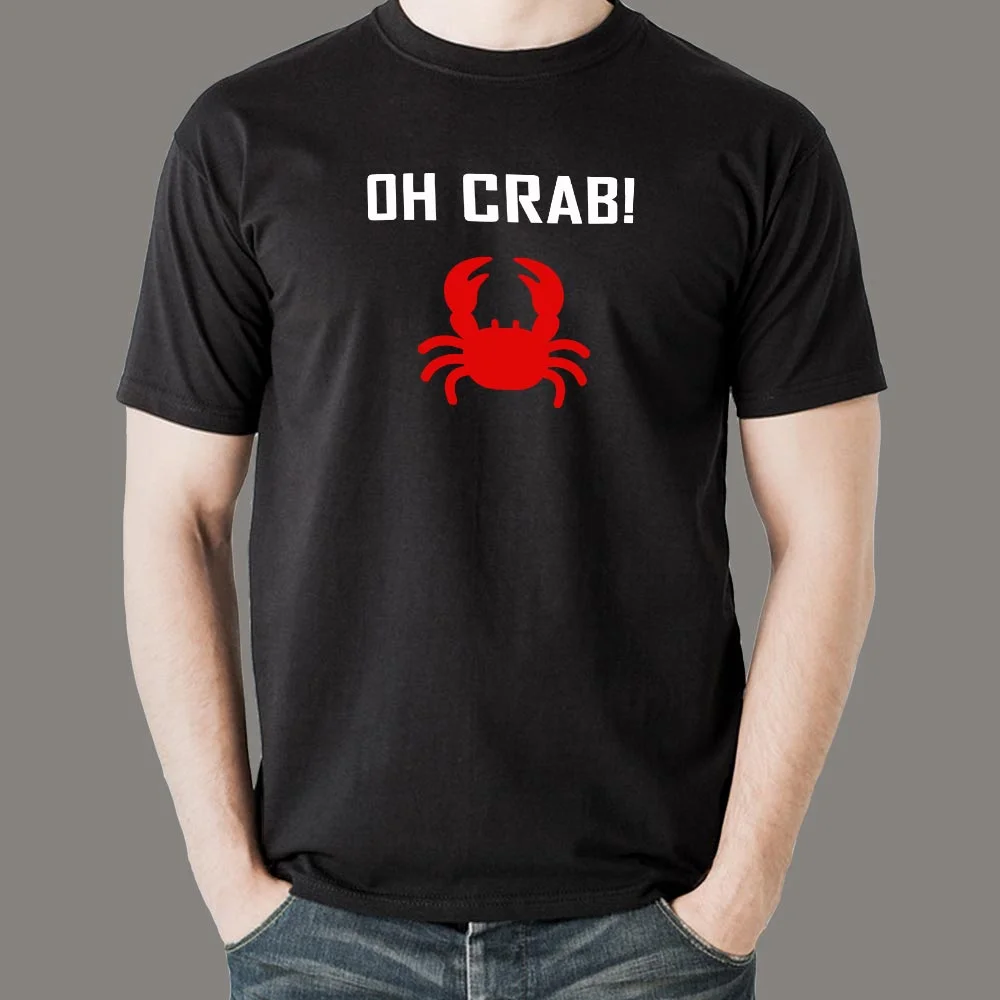 Oh Crab! Fun Beach Men's T-shirt