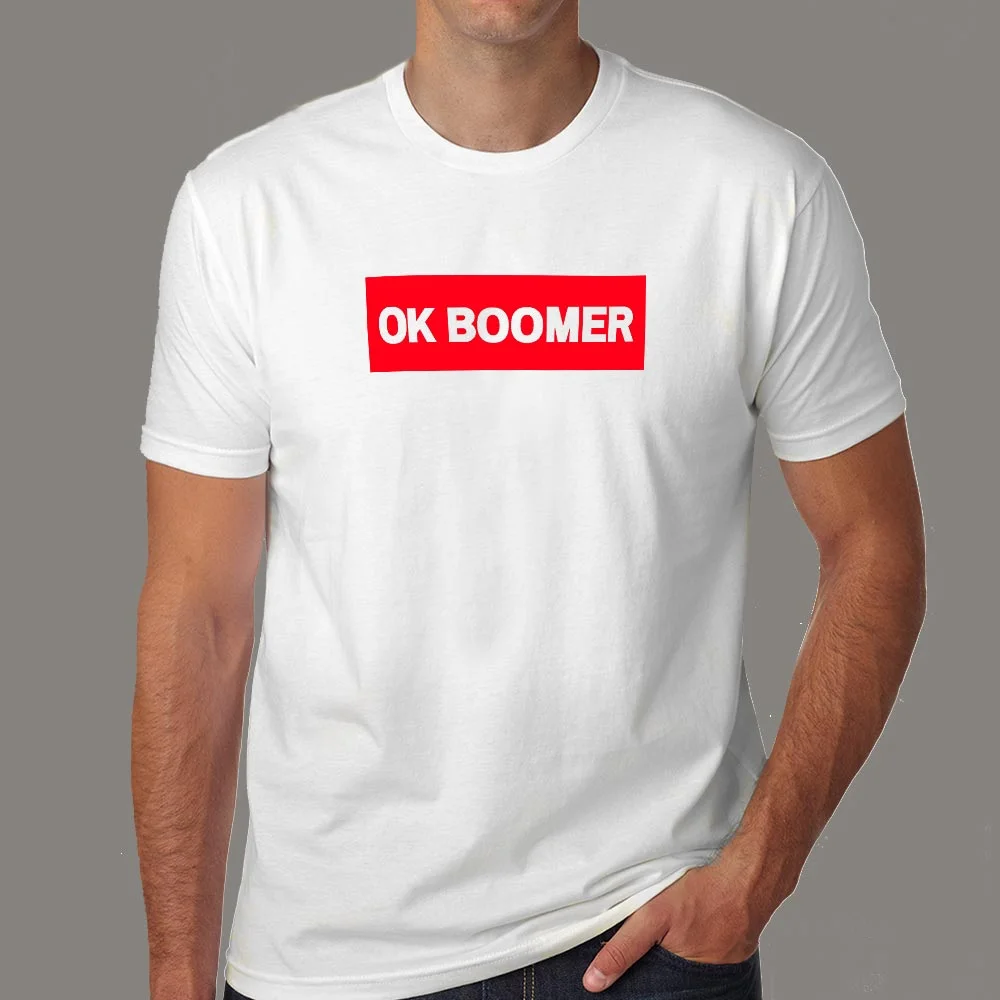 Ok Boomer Vintage Slogan Men's T-shirt