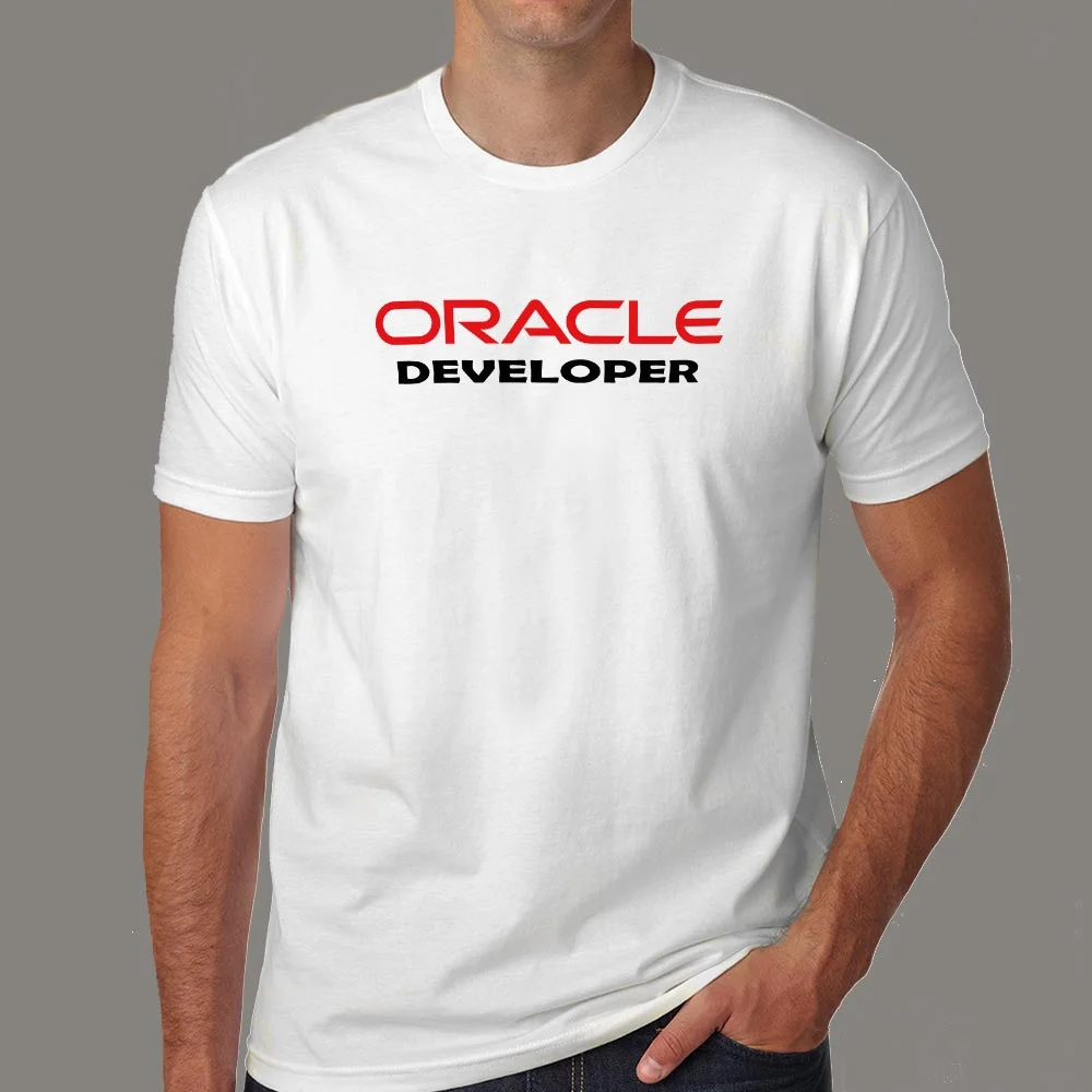 Oracle Developer T-Shirt - Database Wizardry Unleashed