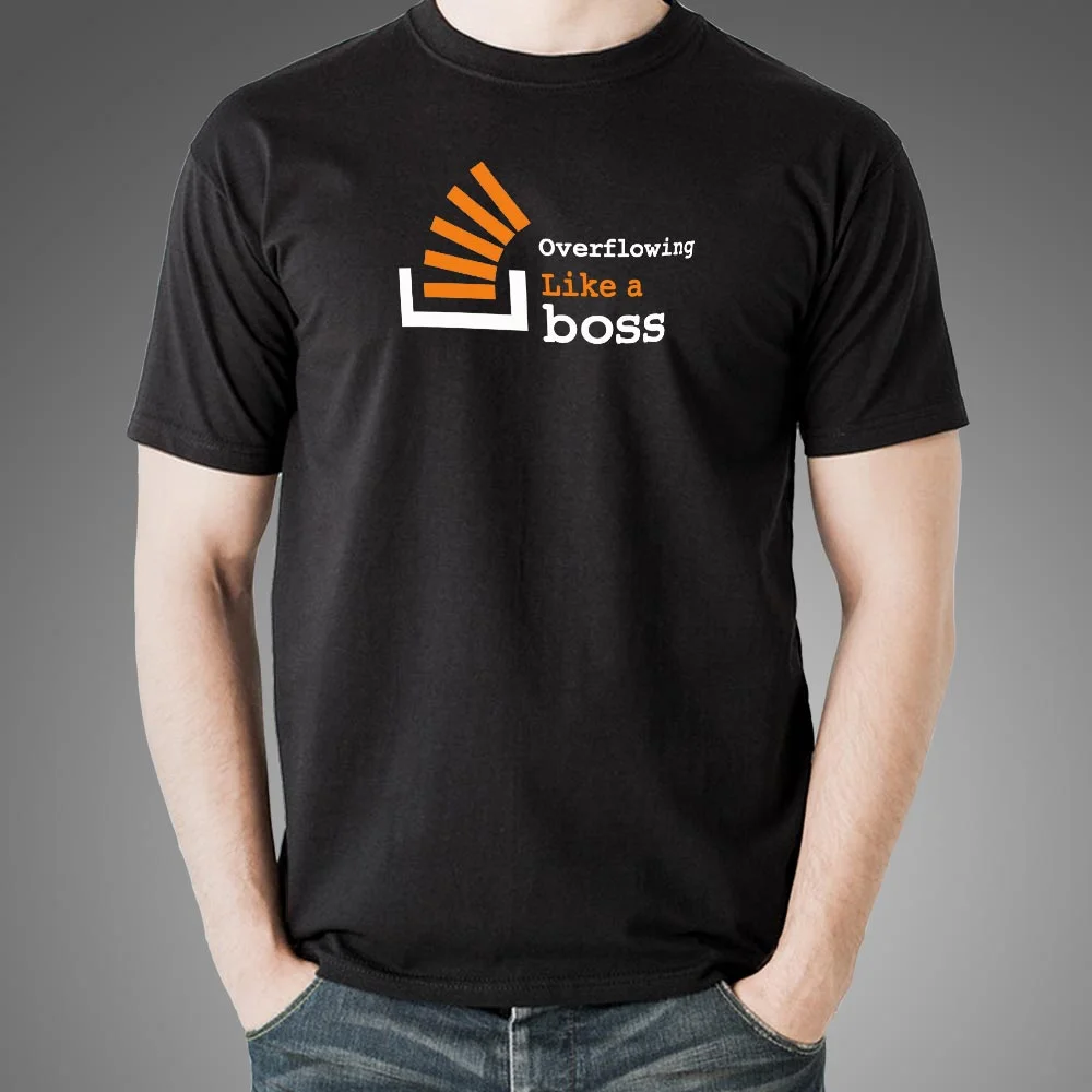 Overflow Like A Boss: Stackoverflow Tee