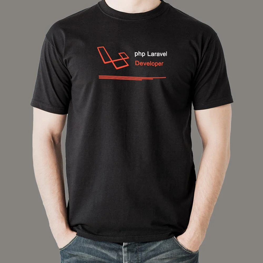 PHP Laravel Developer: Crafted for Coders Men's T-Shirt