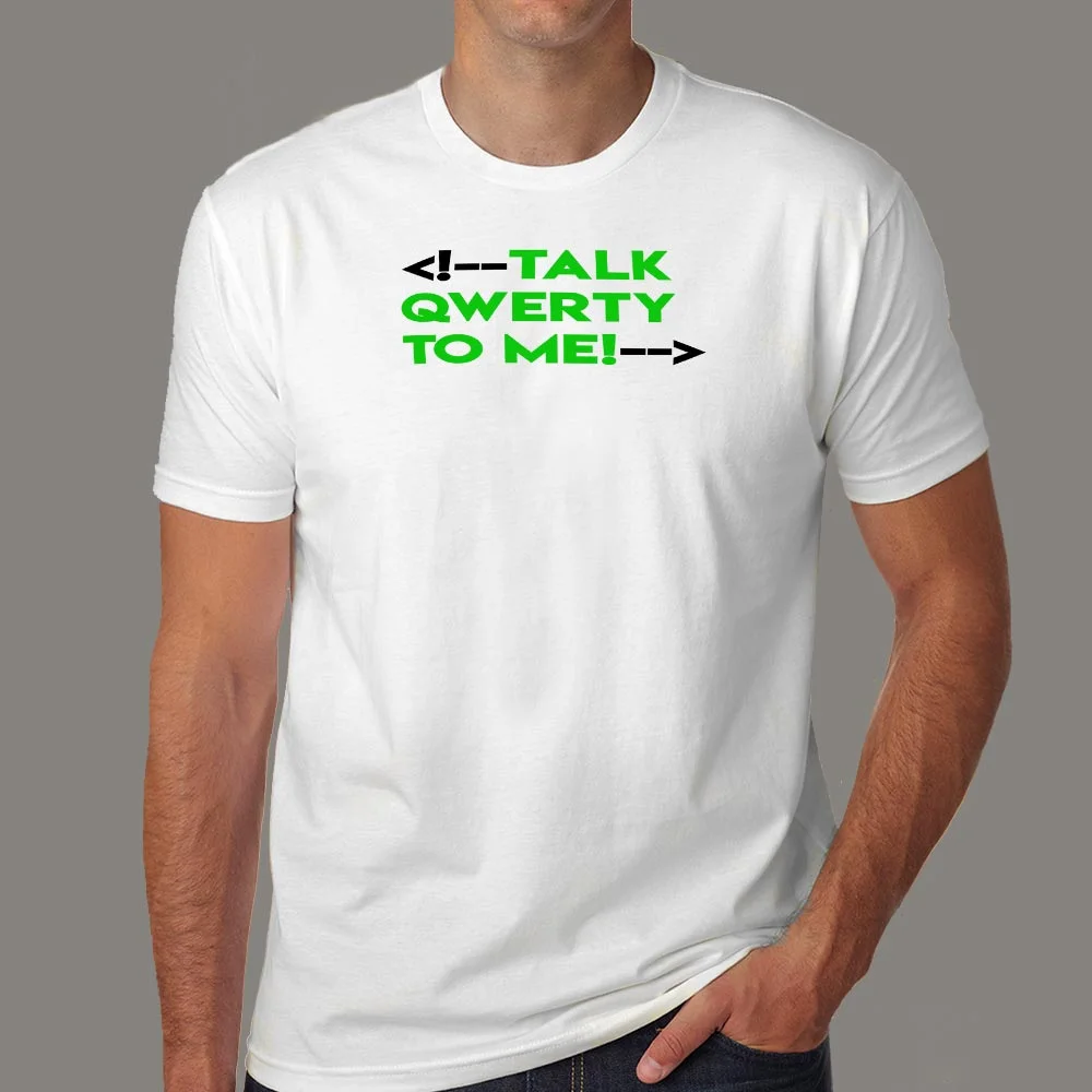 Pick Up Qwerty | Informatic Tee for Techies