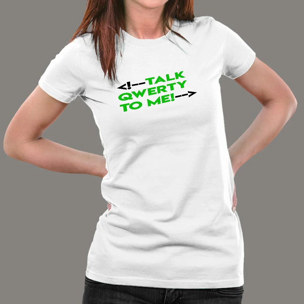 Pick Up Qwerty Women's Tee - Type Your Destiny