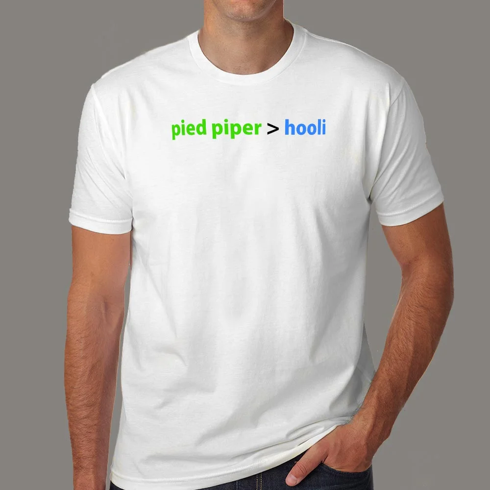 Pied Piper > Hooli Tech Fan Men's T-shirt