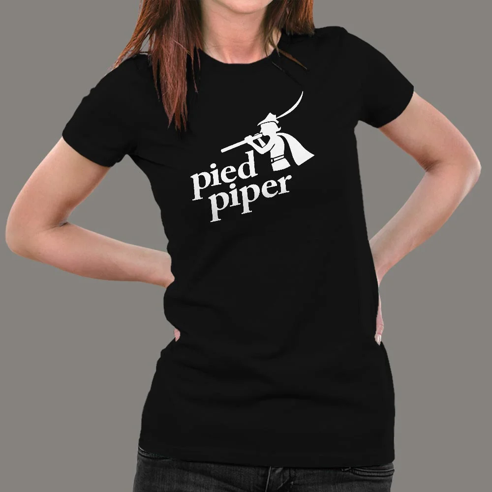 Silicon Valley Pied Piper T-Shirt For Women