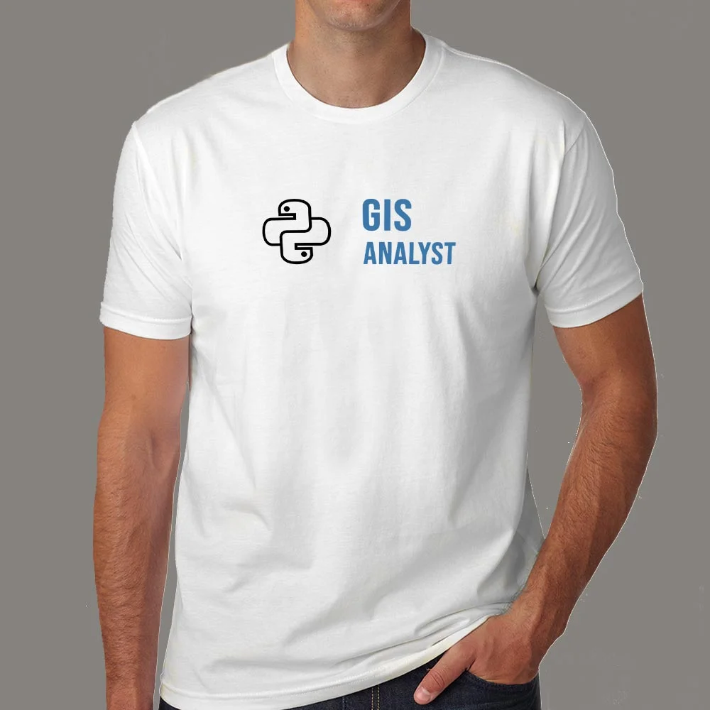 Python GIS Analyst Men's Tee - Map Your World