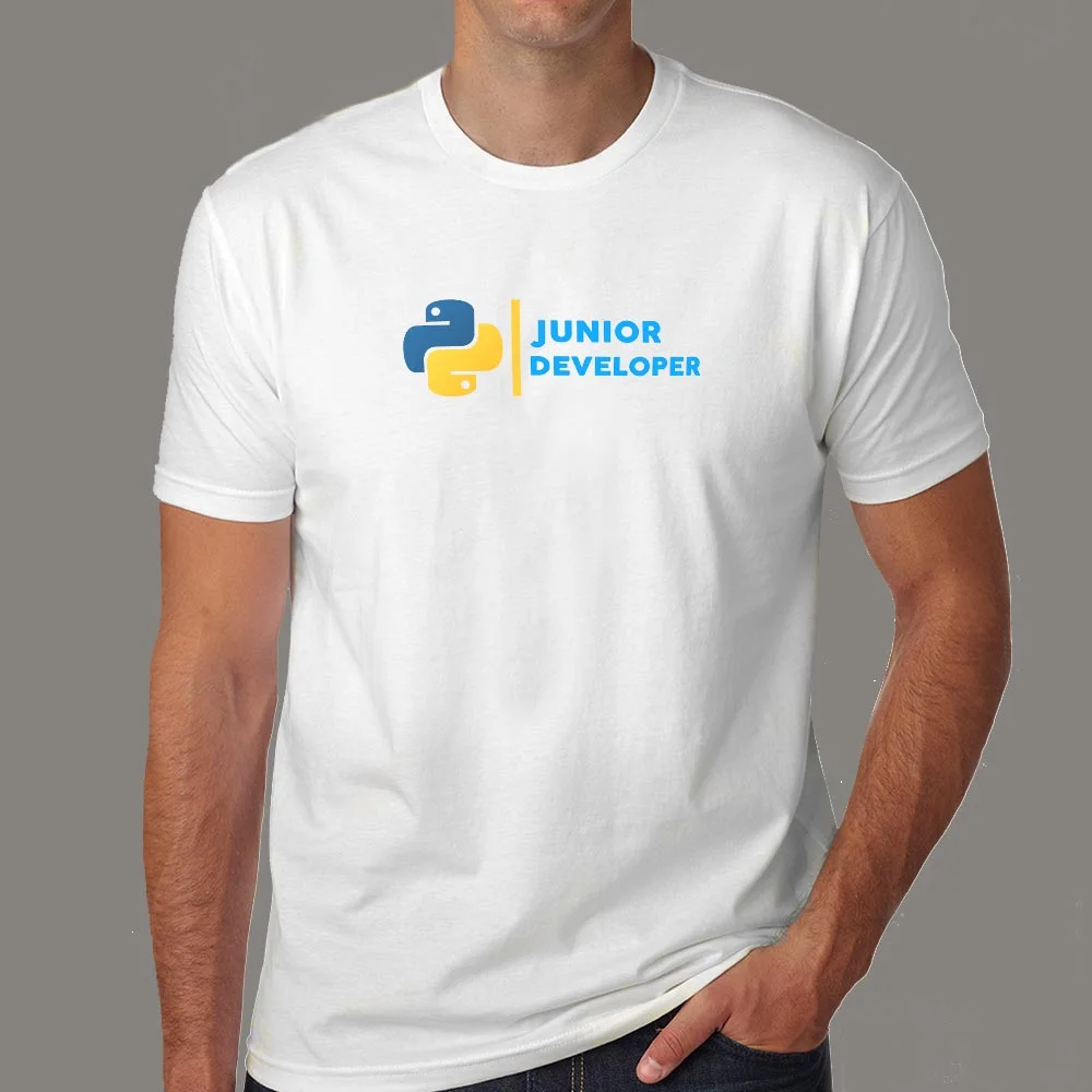 Junior Python Developer T-Shirt - Python Power Begins Here