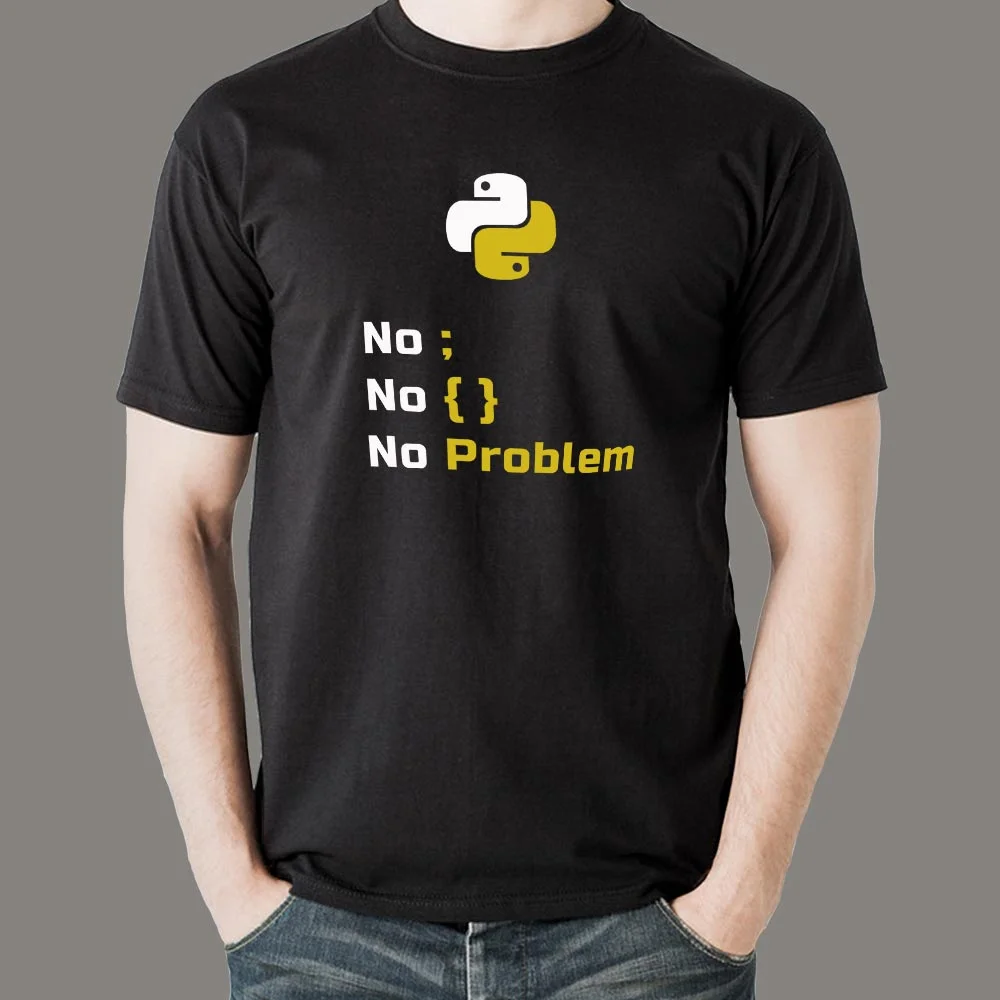 Python Programmer Love T-Shirt - Code with Heart
