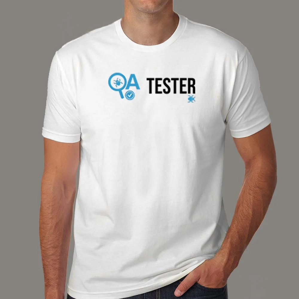 Quality Assurance Tester T-Shirt For Men