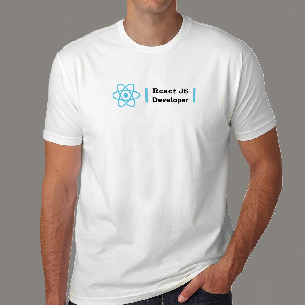 React JS Developer T-Shirt - UI Magic Creator