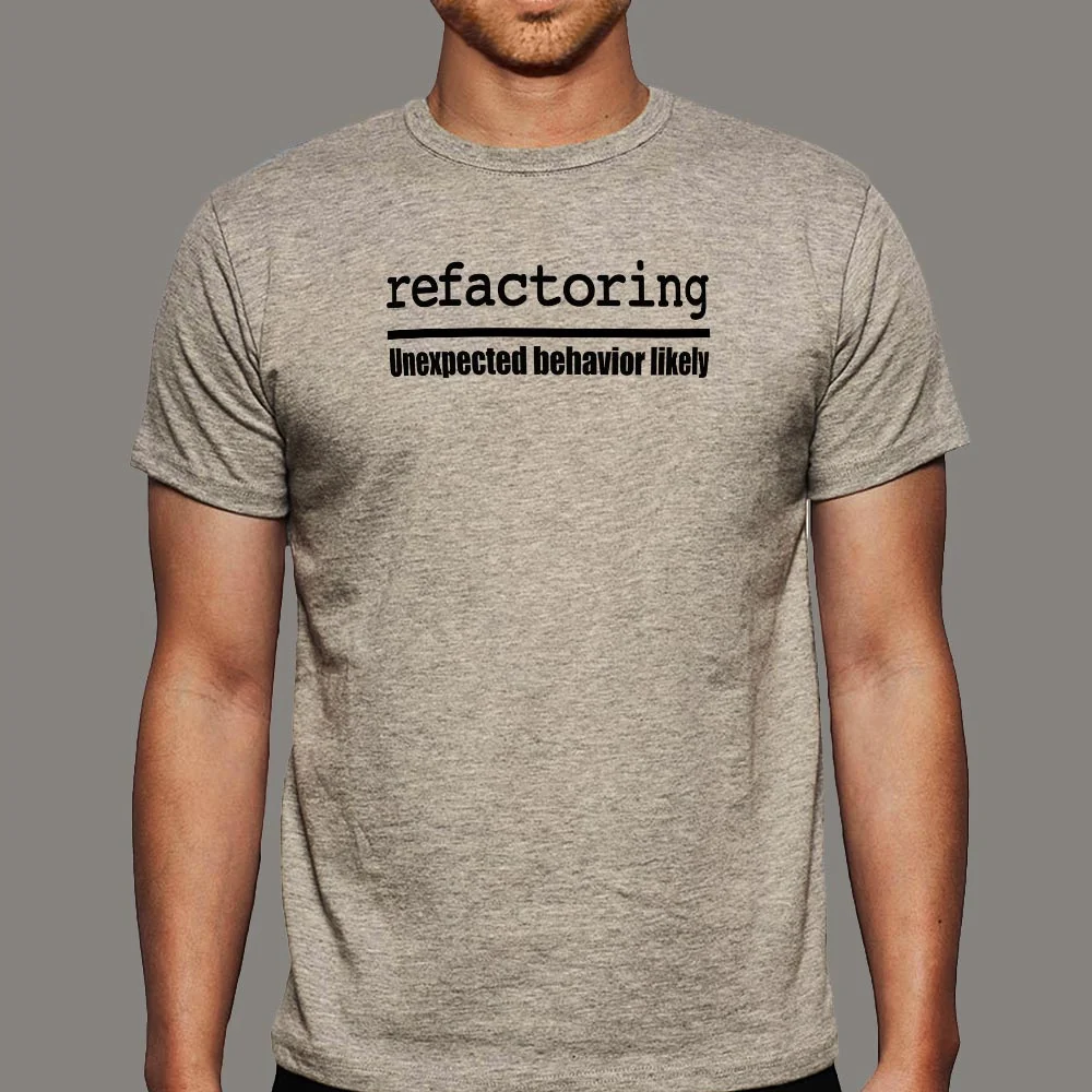 Refactoring Code Men's T-shirt