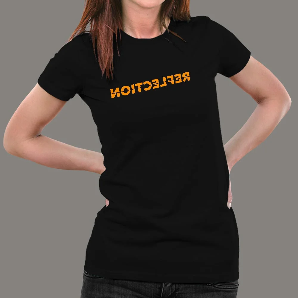 Reflection Women's T-Shirt - Deep Thoughts Style