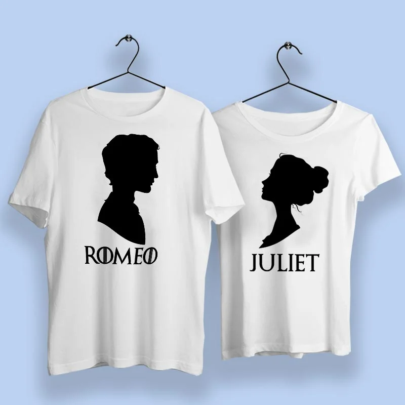 Romeo Juliet Couple T-Shirts