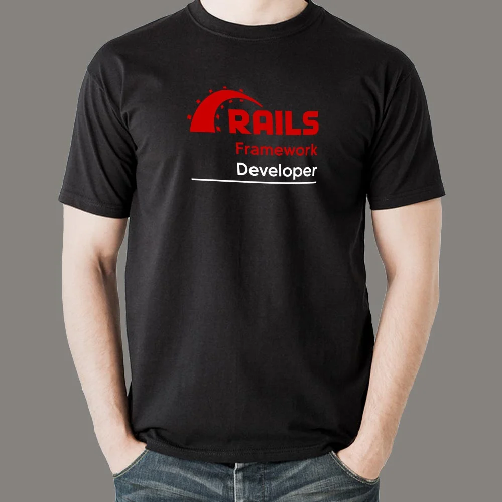 Ruby Developer T-Shirt - Craft with Gems & Rails